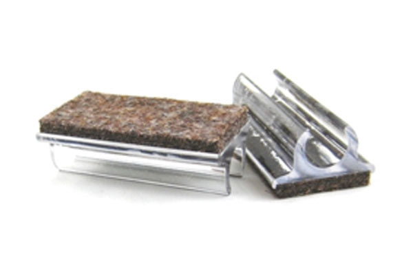 Industrial strength felt glides for furniture protection